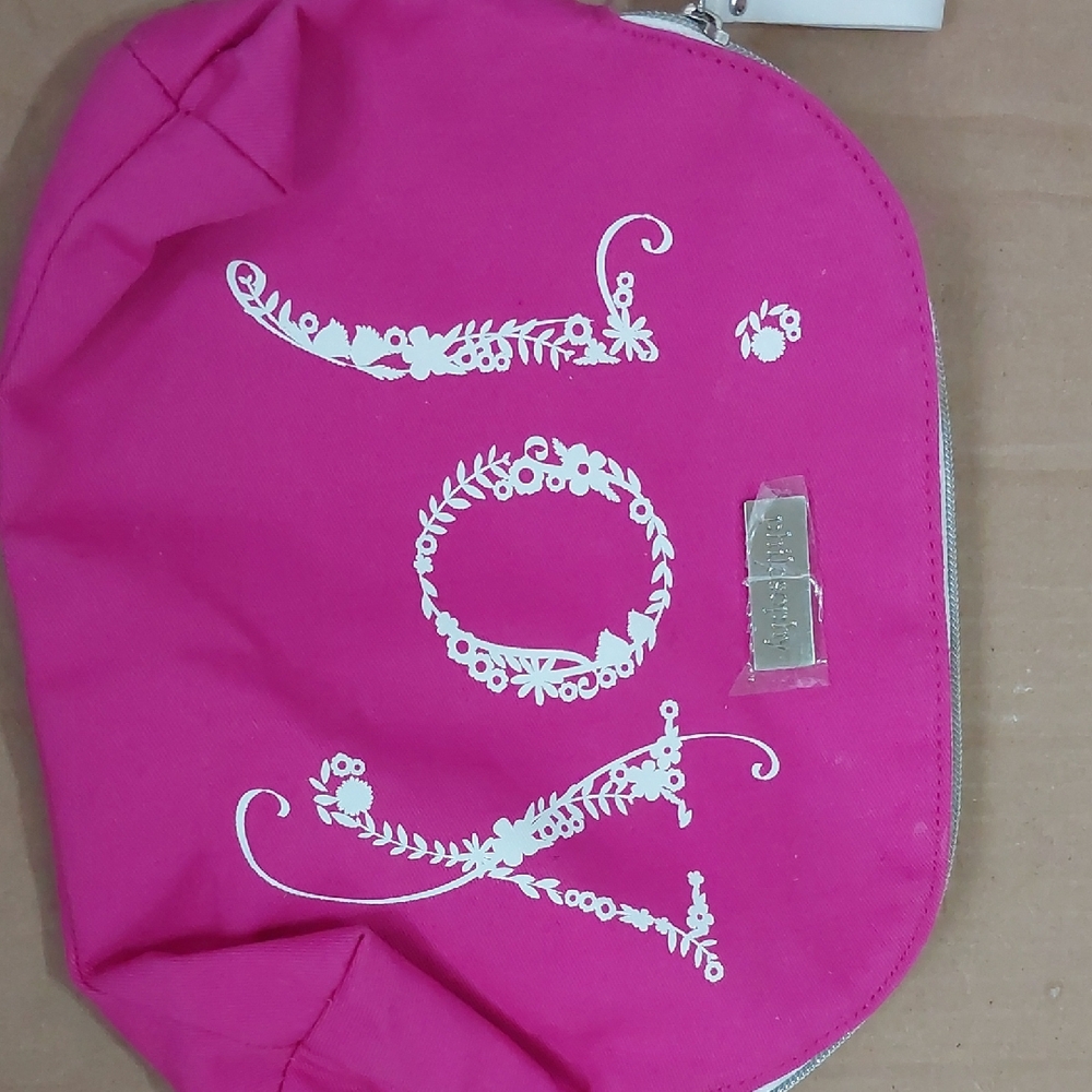 Floral Pink Joy Pouch